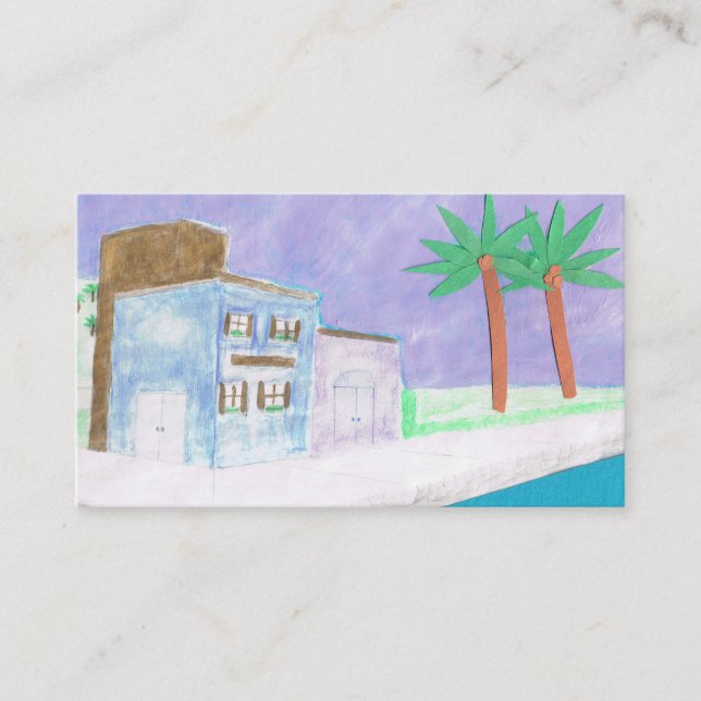 Cartes de visite des Caraïbes (Devant)