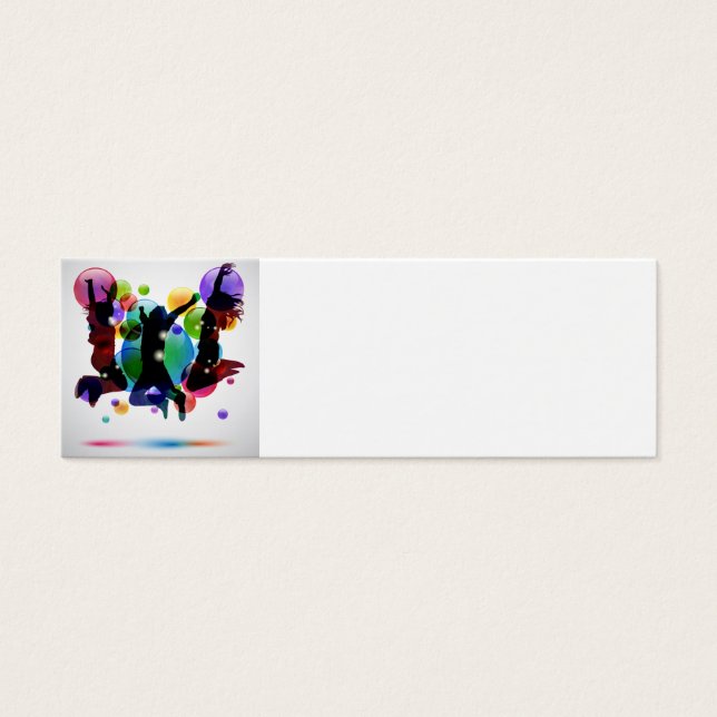 Cartes De Visite Des gens heureux (Devant)