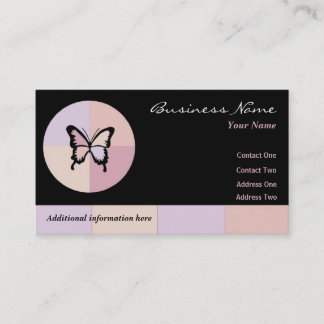 Cartes de visite des rêves de papillon