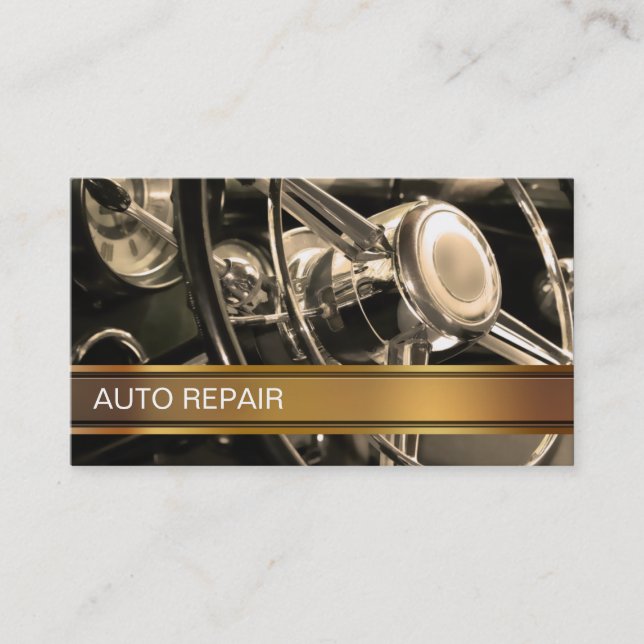 Cartes de visite des véhicules à moteur (Devant)