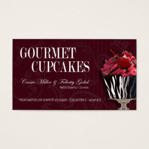 Cartes De Visite Desserts de fantaisie "gastronomes de petits