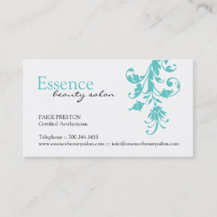 Cartes de visite d'esthéticien
