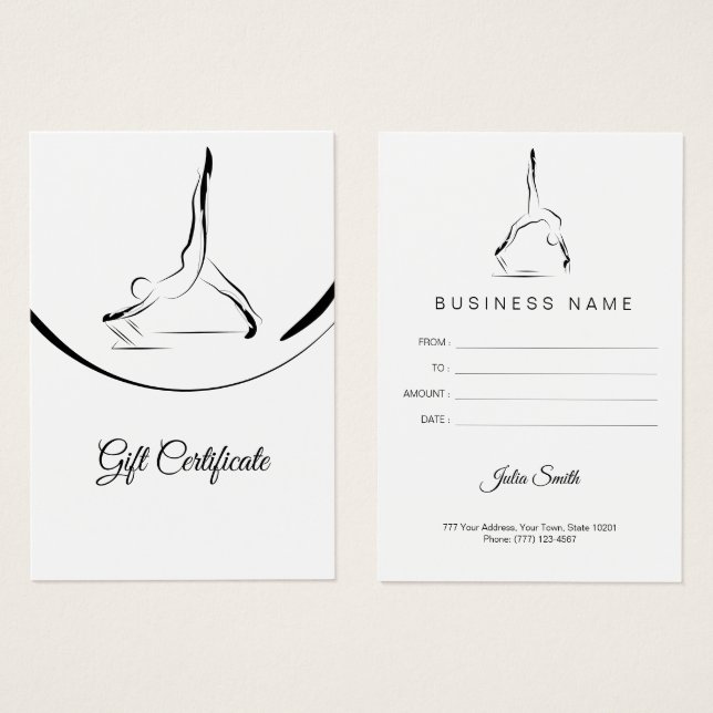 Cartes De Visite Deux pilotes sur le réformateur (Devant & derrière)