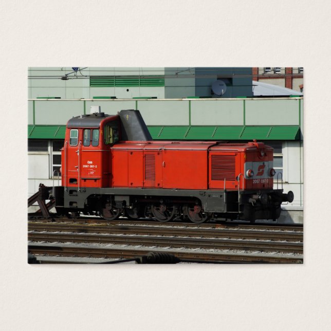 Cartes De Visite Diesel Shunter 2067 097-2 (Devant)