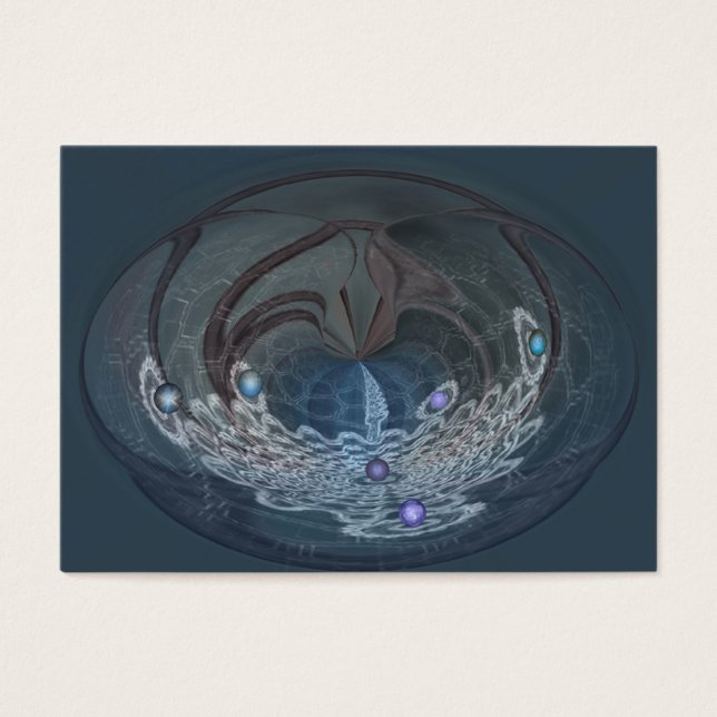 Cartes De Visite Dimensions de forme (Devant)