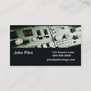 Cartes de visite d'instruments pilotes