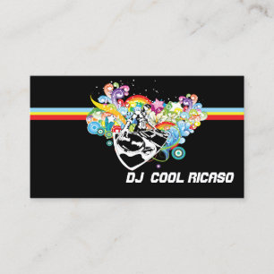 Cartes de visite DJ/musique