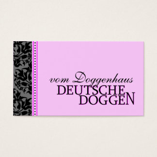 Cartes De Visite Doggen Visitenkarten