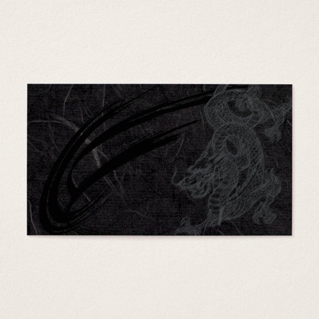 Cartes De Visite dragon (Devant)