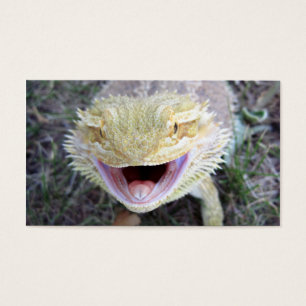 Cartes De Visite Dragon barbu heureux superbe