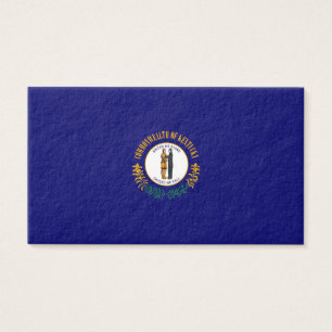 Cartes De Visite Drapeau d'État du Kentucky