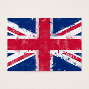 Cartes De Visite Drapeau du Royaume-Uni ou de l'Union Jack