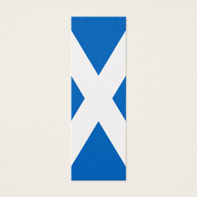 Cartes De Visite Drapeau écossais (Devant)