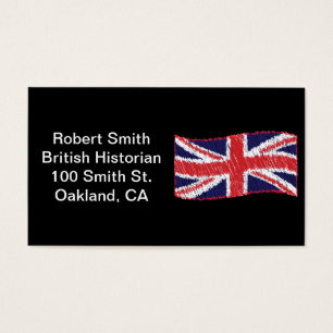 Cartes De Visite Drapeau griffonné des syndicats