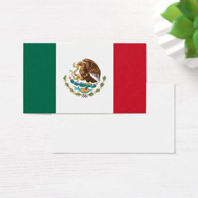 Cartes De Visite Drapeau mexicain - Drapeau mexicain (Bureau)