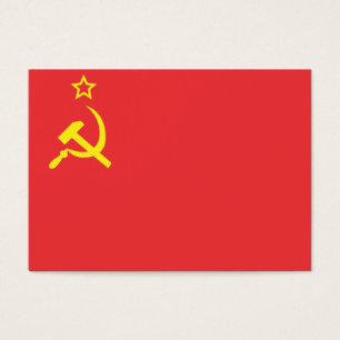 Cartes De Visite Drapeau URSS