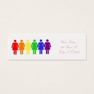 Cartes De Visite droits de la femme LGBTQIA Thunder_Cove