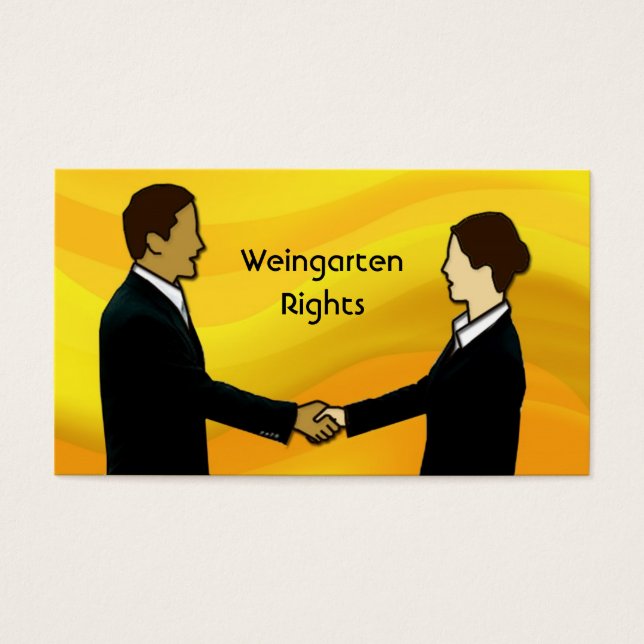 Cartes De Visite Droits Weingarten (Devant)