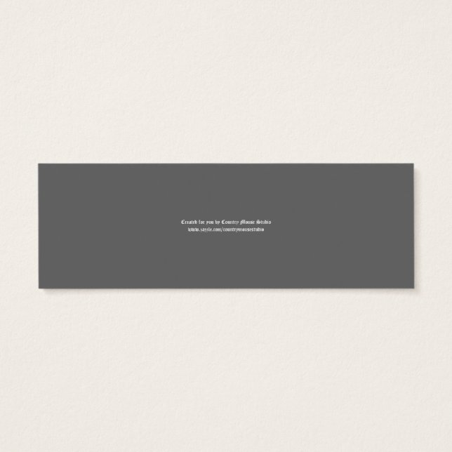 Cartes De Visite Drôle, je suis Nutty pour les livres, mignon Signe (Dos)