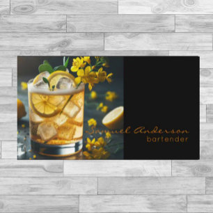 Cartes de visite du barman