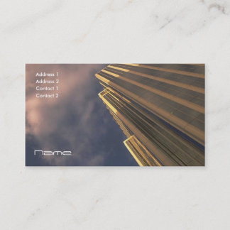 Cartes de visite du centre-ville