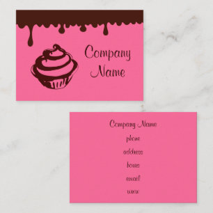 Cartes de visite du chocolat