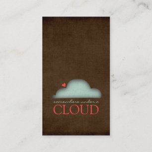 Cartes de visite du cloud
