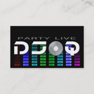 Cartes de visite du DJ Q