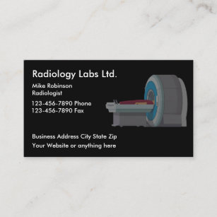 Cartes de visite du laboratoire d'imagerie radiolo