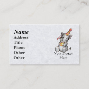Cartes de visite du parti Eléphant