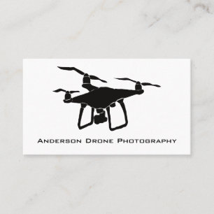 Cartes de visite du photographe de drone