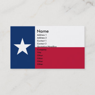 Cartes de visite du TEXAS