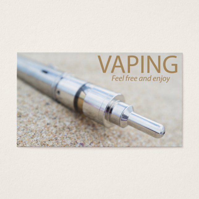 Cartes De Visite E-cig et vapeurs (Devant)