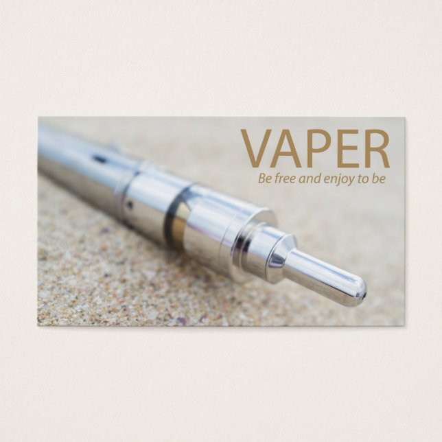 Cartes De Visite E-cig et vapeurs (Devant)