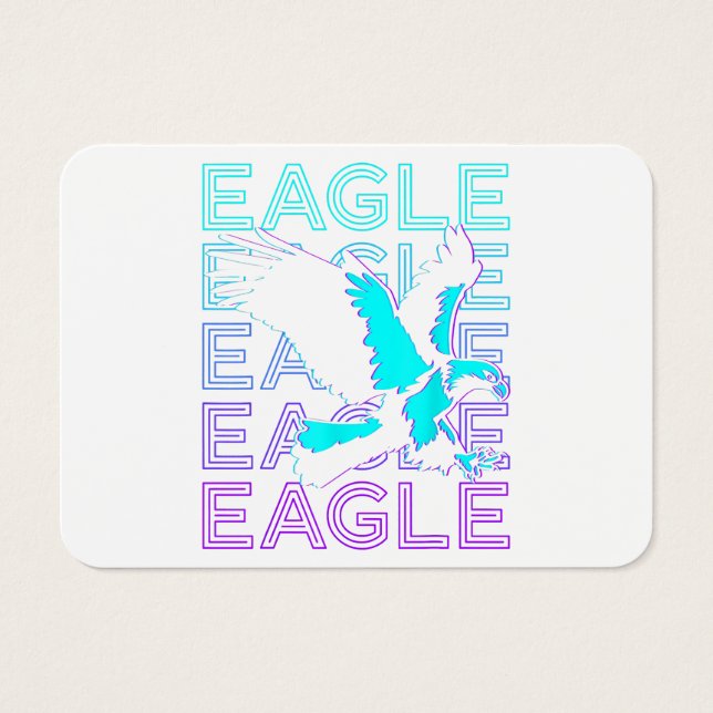 Cartes De Visite Eagle Retro (Devant)