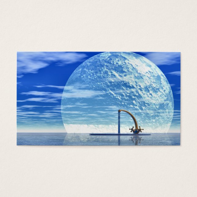 Cartes De Visite Eau (Devant)