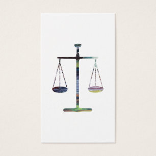 Cartes De Visite Échelles de justice