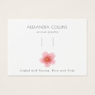 Cartes De Visite Écran Barrette rose Sakura Blossom