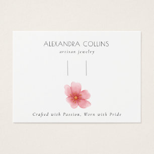 Cartes De Visite Écran Barrette rose Sakura Blossom