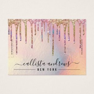 Cartes De Visite Écran de bracelet Holographique pour Parties scint