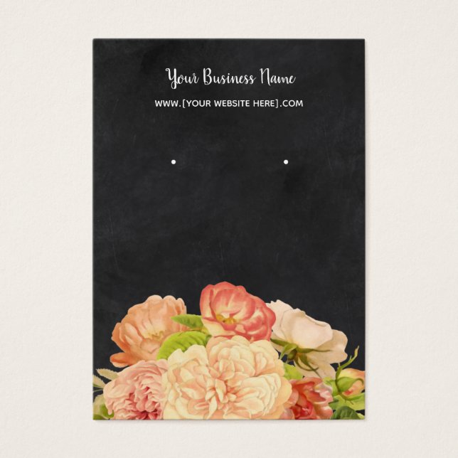 Cartes De Visite Ecran d'oreille pour tableau noir (Devant)