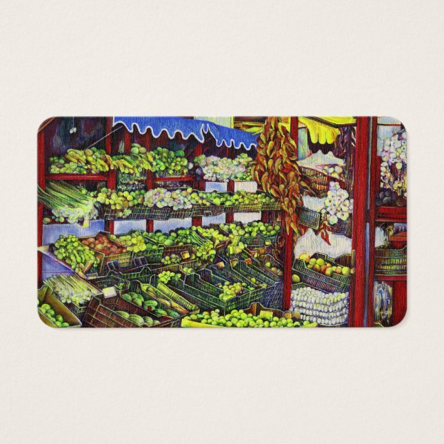 Cartes De Visite Eddie's Market, Hongrie (Devant)