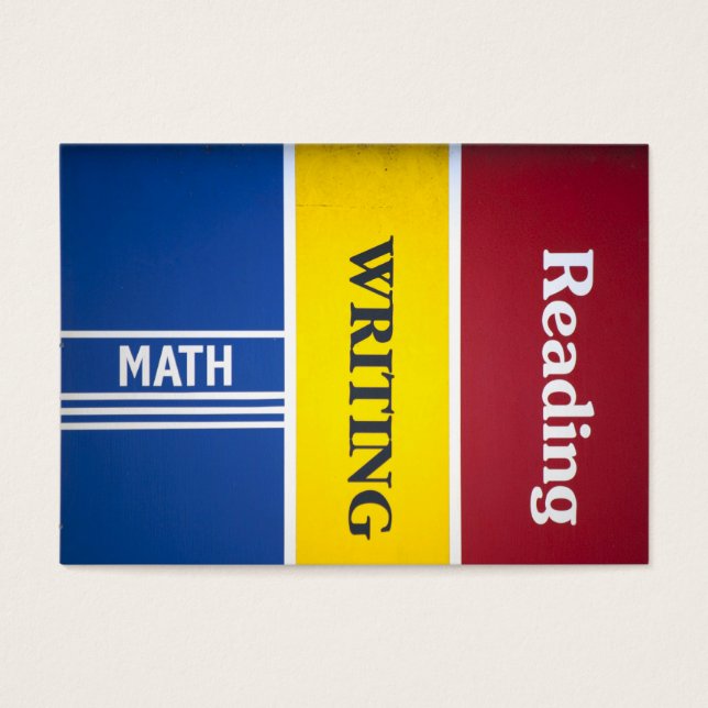 Cartes De Visite Éducation (Devant)