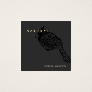 Cartes De Visite Elégant Cardinal Bird Concepteur Créatif