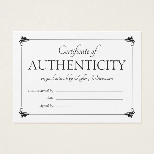 Cartes De Visite l gant Certificat Blanc Vintage D authenticit cartes-de-visite-l-gant-certificat-blanc-vintage-d-authenticit
