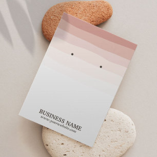 Cartes De Visite Elégant collier Coral Porte-Affichage