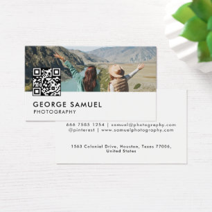 Cartes De Visite Élégant Logo Personnalisé Moderne Minimaliste Simp
