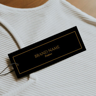 Cartes De Visite Élégant moderne or hang Tags