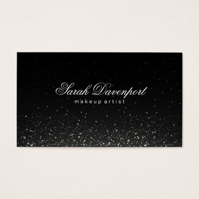 Cartes De Visite Elegant Shimmer (Devant)