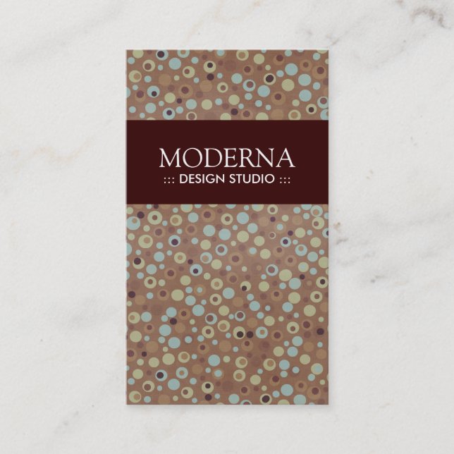 Cartes de visite élégants (Devant)